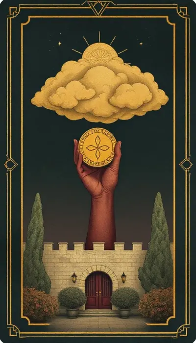 Ace of Pentacles tarot card