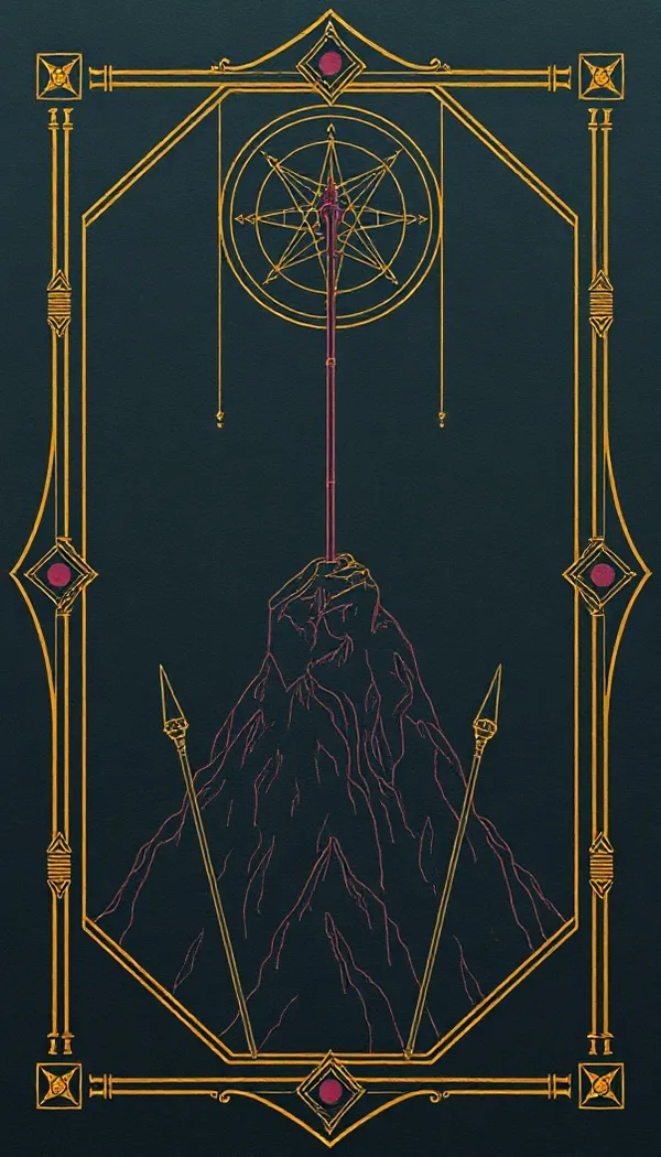 Seven of Wands tarot card