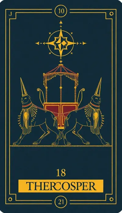 The Chariot tarot card