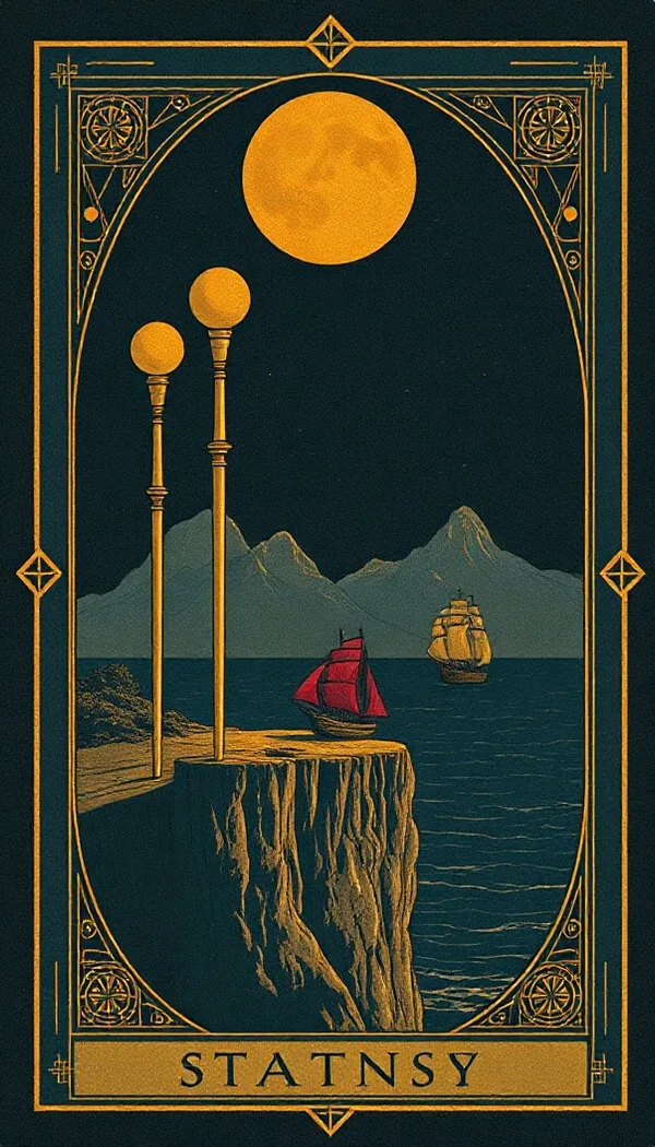 Three of Wands tarot card