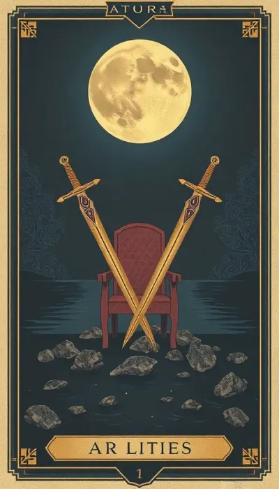 Two of Swords tarot card