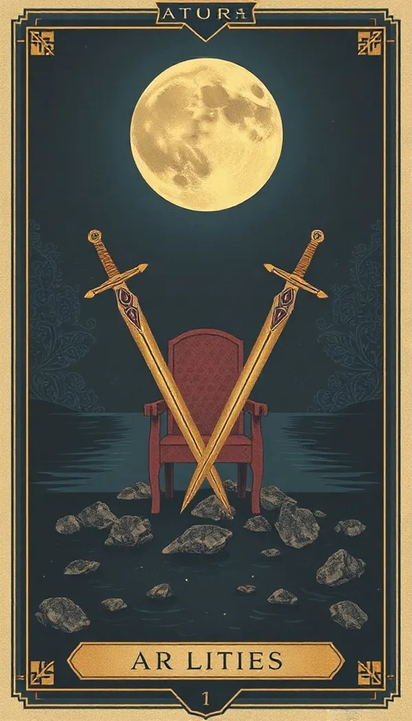 Two of Swords tarot card