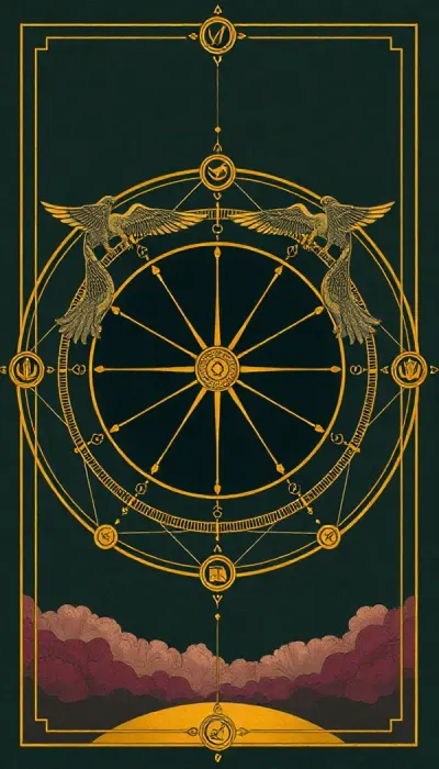 Wheel of Fortune tarot card