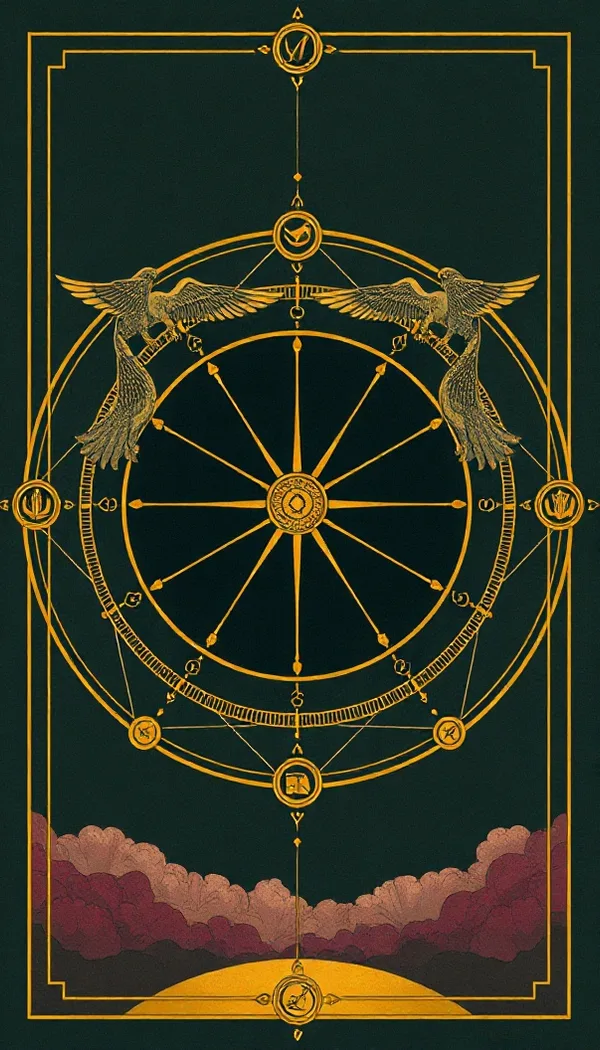 Wheel of Fortune tarot card